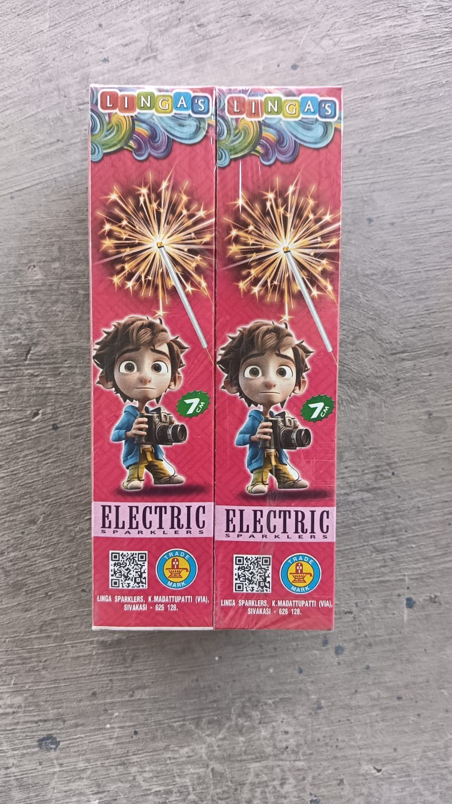 7cm Electric Sparklers (10 pcs)