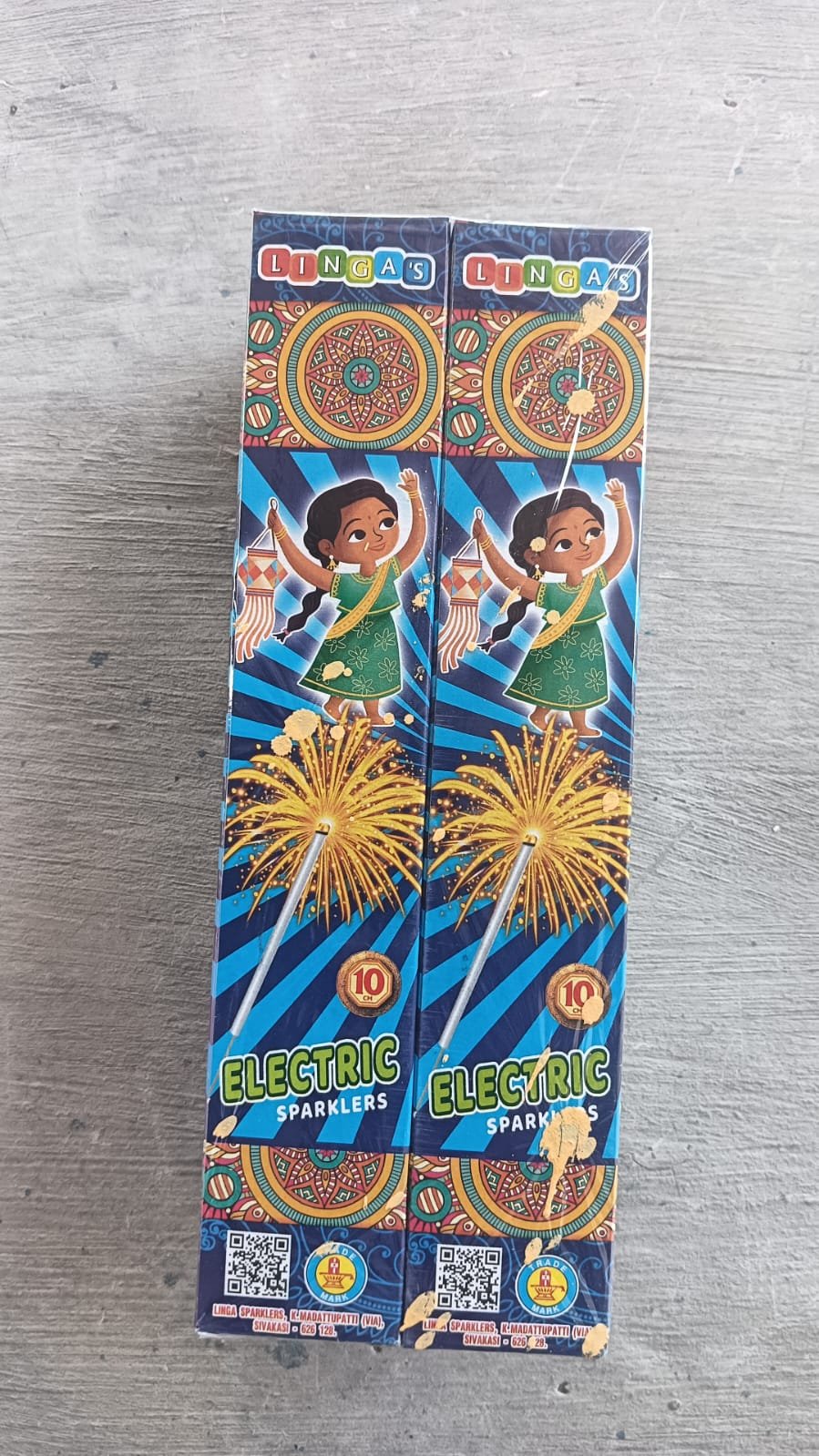 10cm Electric Sparklers (10 pcs)