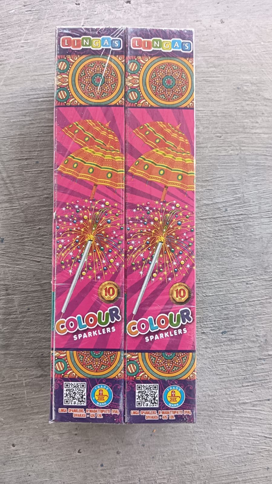 10 cm Color Sparklers (10 pcs)