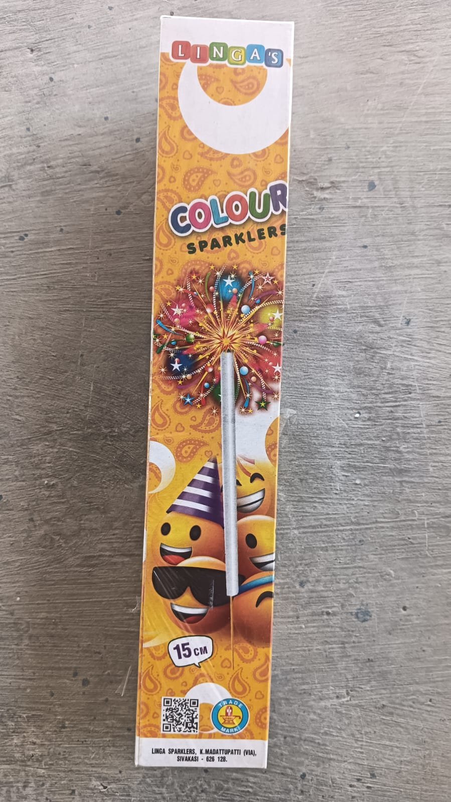 15 cm Color Sparklers (10 pcs)
