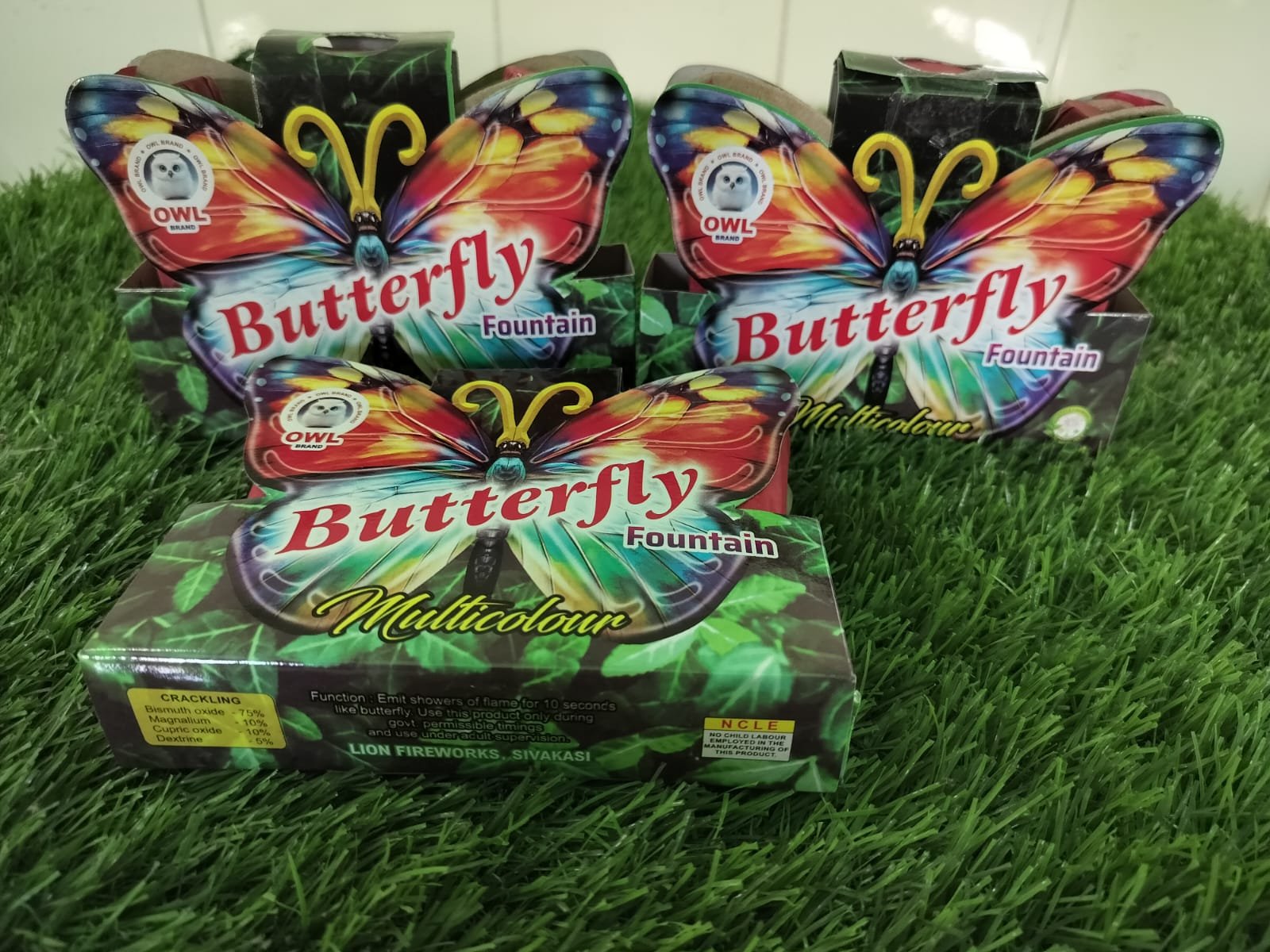 Butterfly Multi Color (1 pcs)
